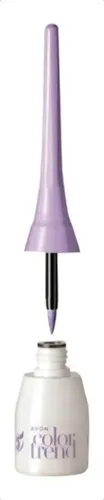 Avon Color Trend Delineador Líquido/ Tono: Purpura Virtual Efecto Mate