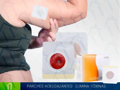 Parches Adelgazantes Quemador Peso Celulitis Reductores X30