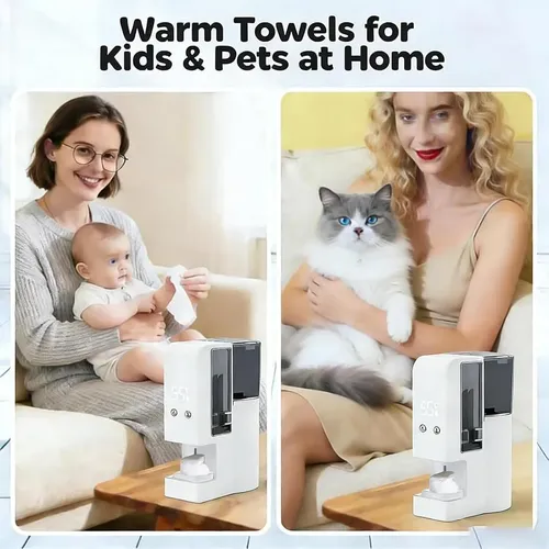 Hot Towel Dispenser, 2026 Upgrade 5-second Rapid Heating