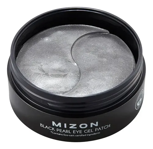 Mizon Parches Hidrogel Para Ojeras Black Pearl Premium Impor