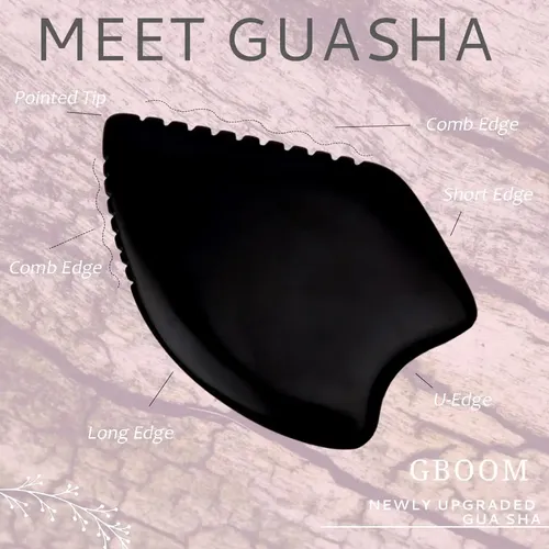 Herramientas De Masaje Facial Gua Sha Yuanchupin Bianstone
