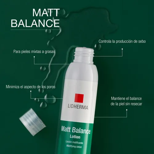 Kit Skincare Hombre Lidherma Antiacne Control Grasa Matifica