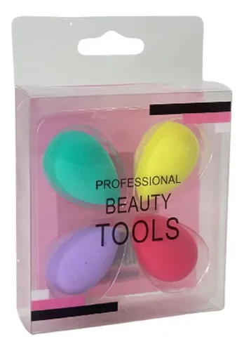 Pack de Esponjas de Maquillaje Zeva Mini Cisne x 4 Unidades