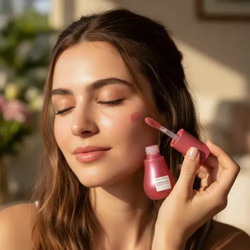 Rubor Líquido Glow Recipe Berry Flush Para Mejillas Radiante