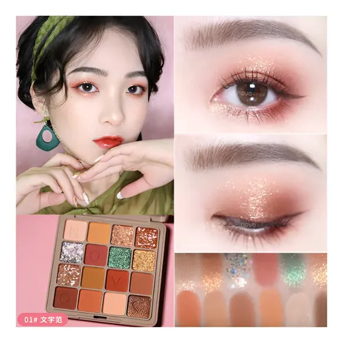 Paleta Were Coco Girl 16 Sombras Para Ojos Color Tono 2