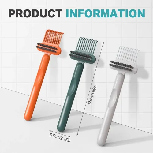 Limpia Cabello Dual, Herramienta Ergonómica Para Canas