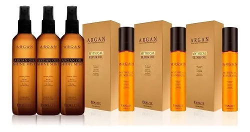 Brillo Oil Argan Y Mythical Oil Argan Fidelite