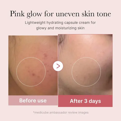 Medicube Salmon Dna Pdrn Pink Collagen Capsule Cream Coreano