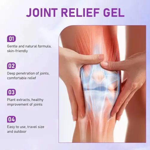 Gel Para Articulaciones Klife Purple Gel 2 Piezas