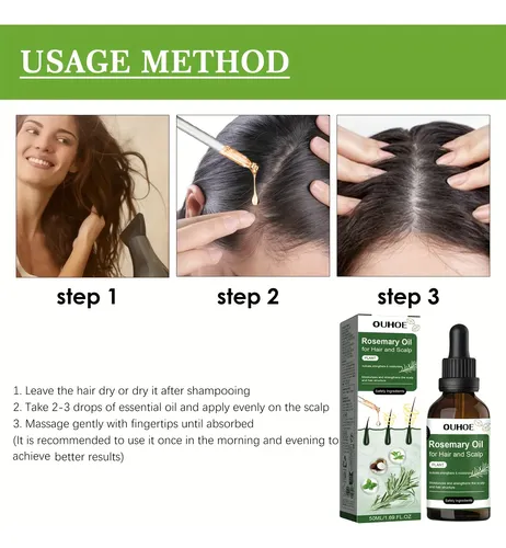 El Aceite Capilar De Romero Nutre Y Fortalece El Cabello50ml