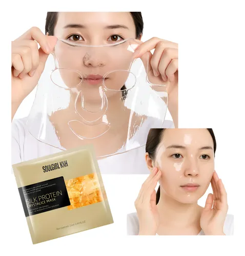 Máscarilla Facial Hidratante Coreana Antiagecolágeno Puro X5