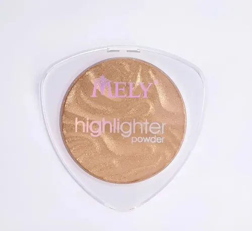 Polvo De Hadas Compacto Glow Mely Iluminador Highlighter Tono del maquillaje Tono 3