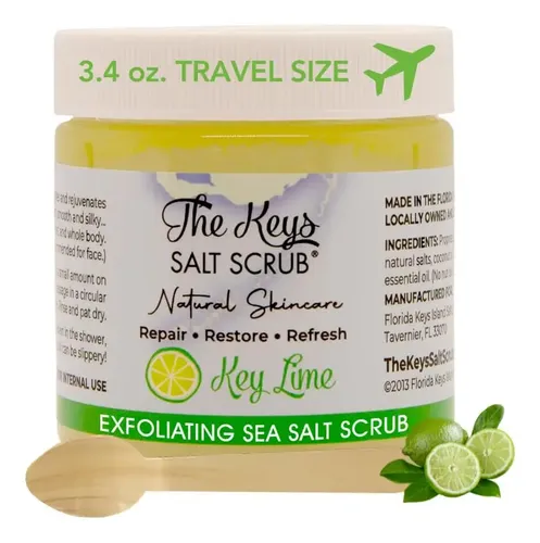 Exfoliante Corporal The Keys Sea Salt Key Lime, 100 Ml Con C