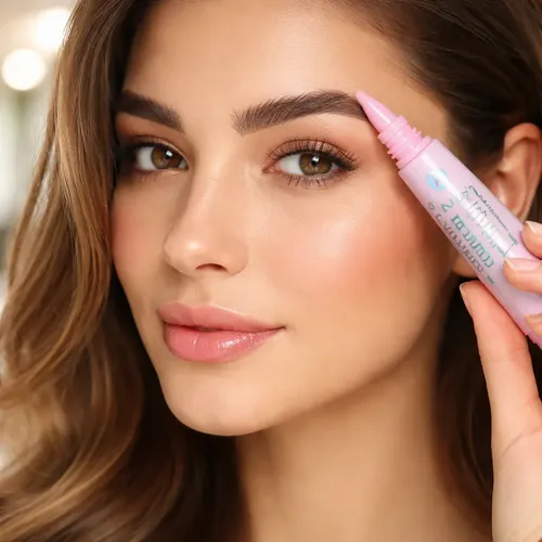 Gel Fijador De Cejas Pink21 Brow Up Con Cepillo Transparente