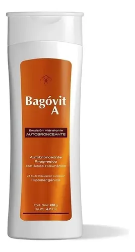 Autobronceante Bagovit A Bronceado Progresivo X 200 Gr