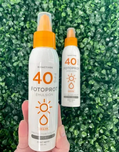 Protector Solar Icono Fotoprot Fps40 Invisible E Incoloro