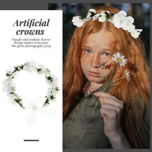 Accesorio For El Pelo, Guirnalda De Boda, Diseño Floral
