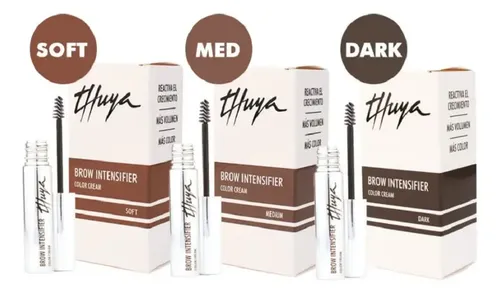 Mascara De Cejas Thuya Brow Intensifier Color Cream Color Dark