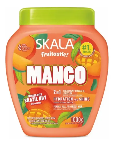 Mascara Skala Mango 2 En 1 Hidratación Brillo Vegan 1000g