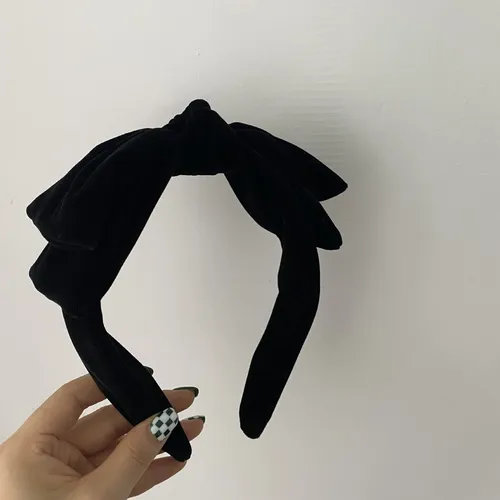 Diadema Ancha Para Mujer Con Lazo Turban