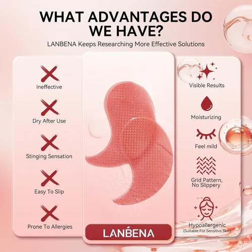 Lanbena Parches Peptides Hydra-gel 60 Unidades