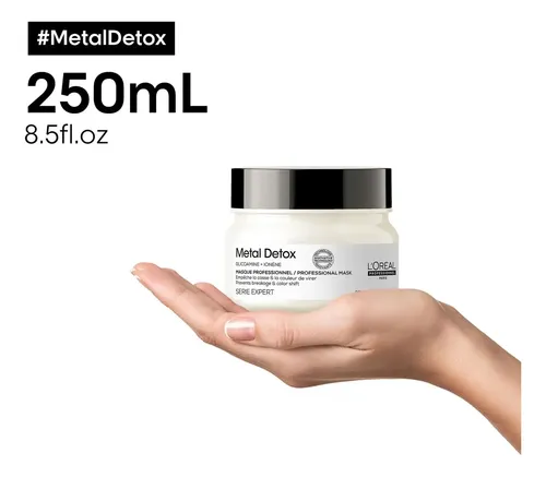 Mascara Capilar Metal Detox 250 Ml