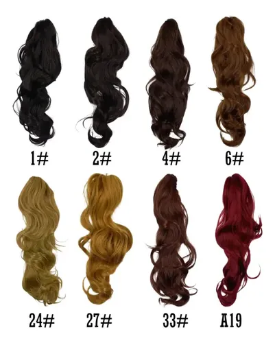 Extensión De Cabello De Cola De Caballo Para Mujer Color 613