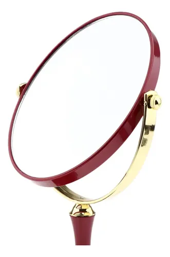 Espejo Cosmético 30x16cm Rojo