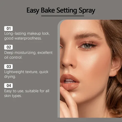 Spray Fijador Zephoco Para Maquillaje Duradero