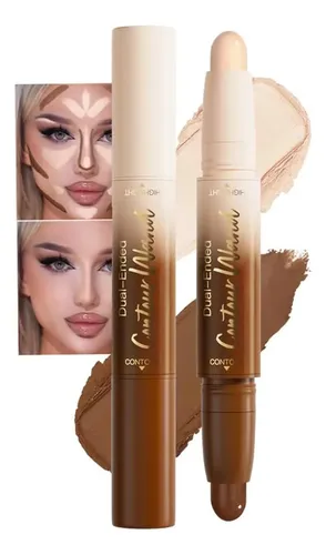 Contorno 21# Dual Ended Neutral Nude Beige Iluminador