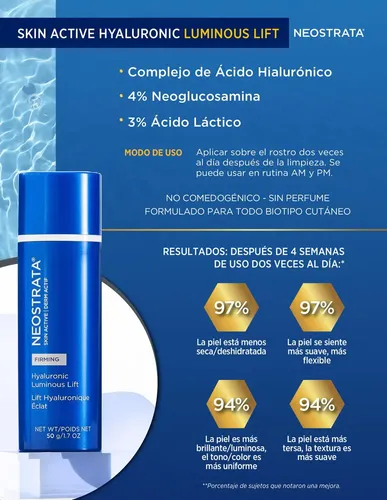 Neostrata Skin Active Lifting Hialuronic Luminous Crema 50g