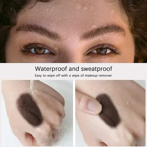 Kit Sellos Y Plantillas For Cejas Con Polvo Y Cepillos .