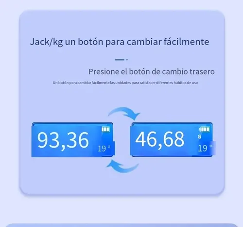 Báscula De Peso, Báscula Electrónica Recargable