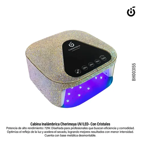 Secador De Uñas Led Uv Profesional 72w Cherimoya