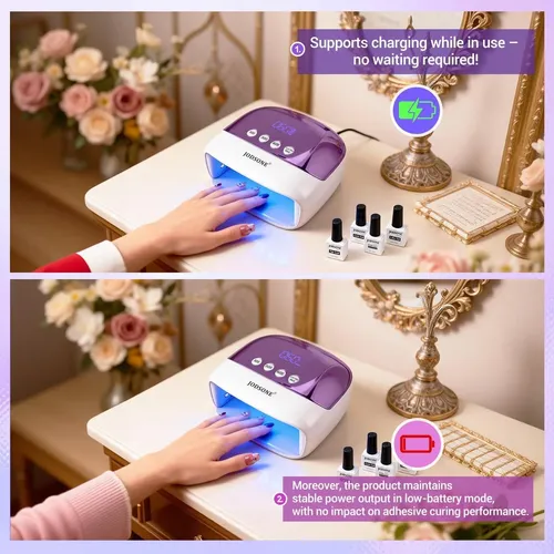 Lámpara Uv/led Para Uñas Jodsone Z18 (portátil, 4