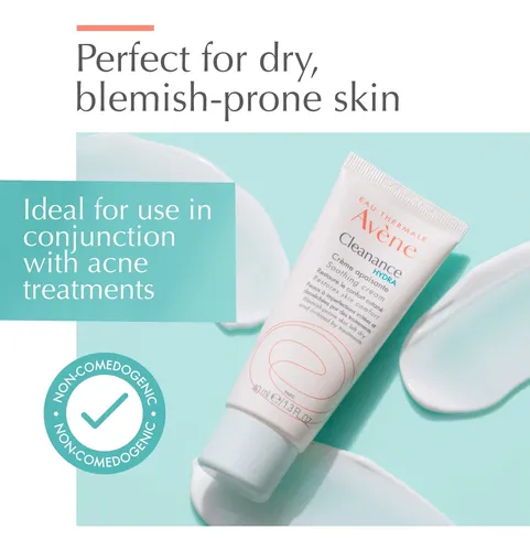 Crema Hidratante Rica En Crema Avène Cleanance Hydra, 1.3 On Sensible Día/noche