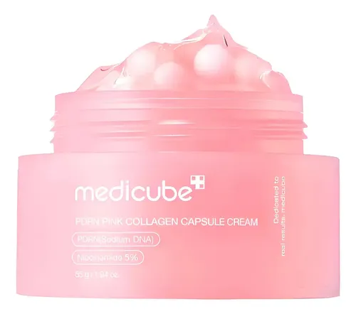Medicube Crema Pdrn Pink Collagen Capsule 55g Todo Tipo De Piel Día/noche