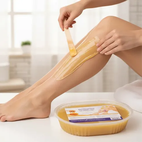 Cera Depilatoria Natural C/ Miel Y Camomilla Bandeja X800g