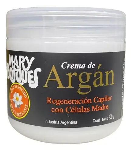 Crema De Argán Y Células Madres 200g Mary Bosques