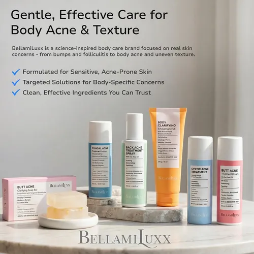 Crema De Tratamiento Del Acné Bellamiluxx Para Rostro Con 2% Acneica Día/noche
