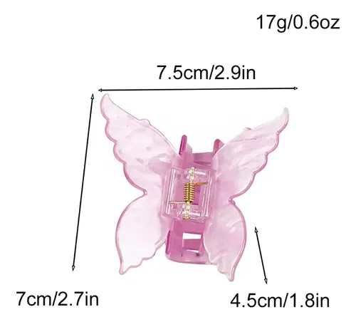 Accesorios Para El Cabello 9 Mariposa Pinza Para El .