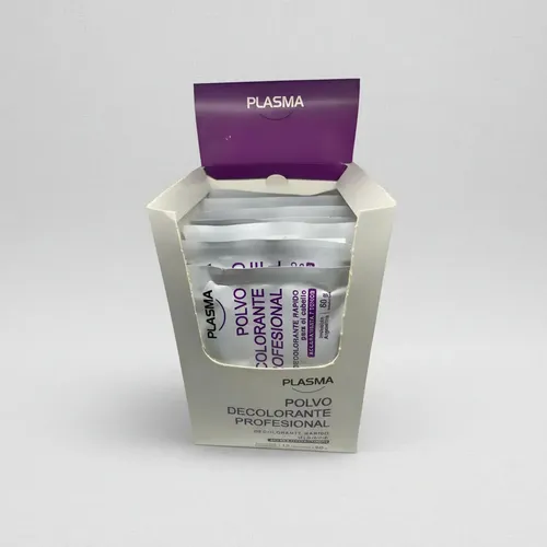 Polvo Decolorante Blondie Plasma Aclara 7 Tonos Caja 12u