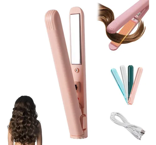Plancha De Pelo Mini Cerámica Doble Función
