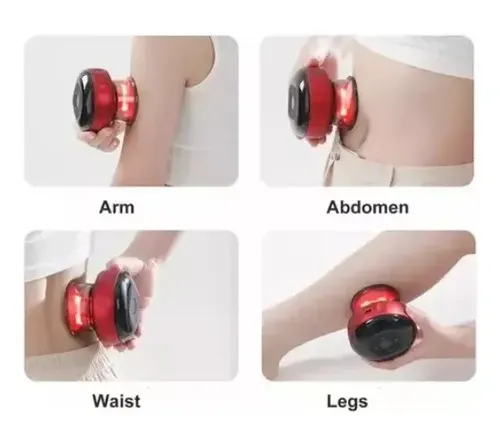 Masajeador Eléctrico Gua Sha Con Usb Ventosa China Cupping