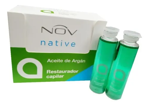 Ampollas Nov Aceite De Argan Reestructurante Hidratante X12