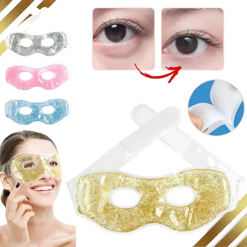 Mascara Antifaz De Ojos Ojeras Antiarrugas De Gel Reusable Tipo De Piel Todo Tipo De Piel