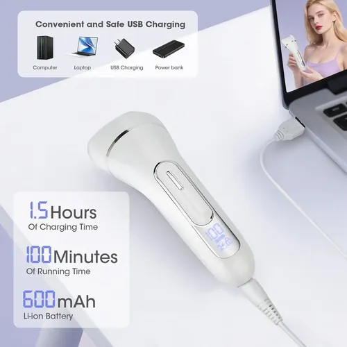 Epilador 7 En 1 Para Mujeres Qreeyx, Afeitadora Facial Y