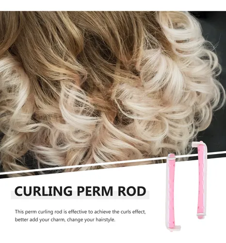 12 Rulos Para Cabello Ondulado, Varillas De Permanente Para