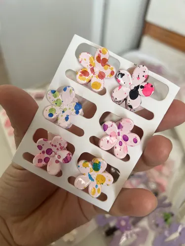 Hebillas Broches De Pelo Chico Por 6 Unidades J-103