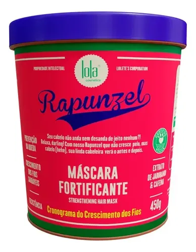 Mascara Fortificante Anti-caida X450gr Rapunzel – Lola